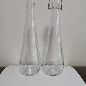 Resort glass bottle water 1